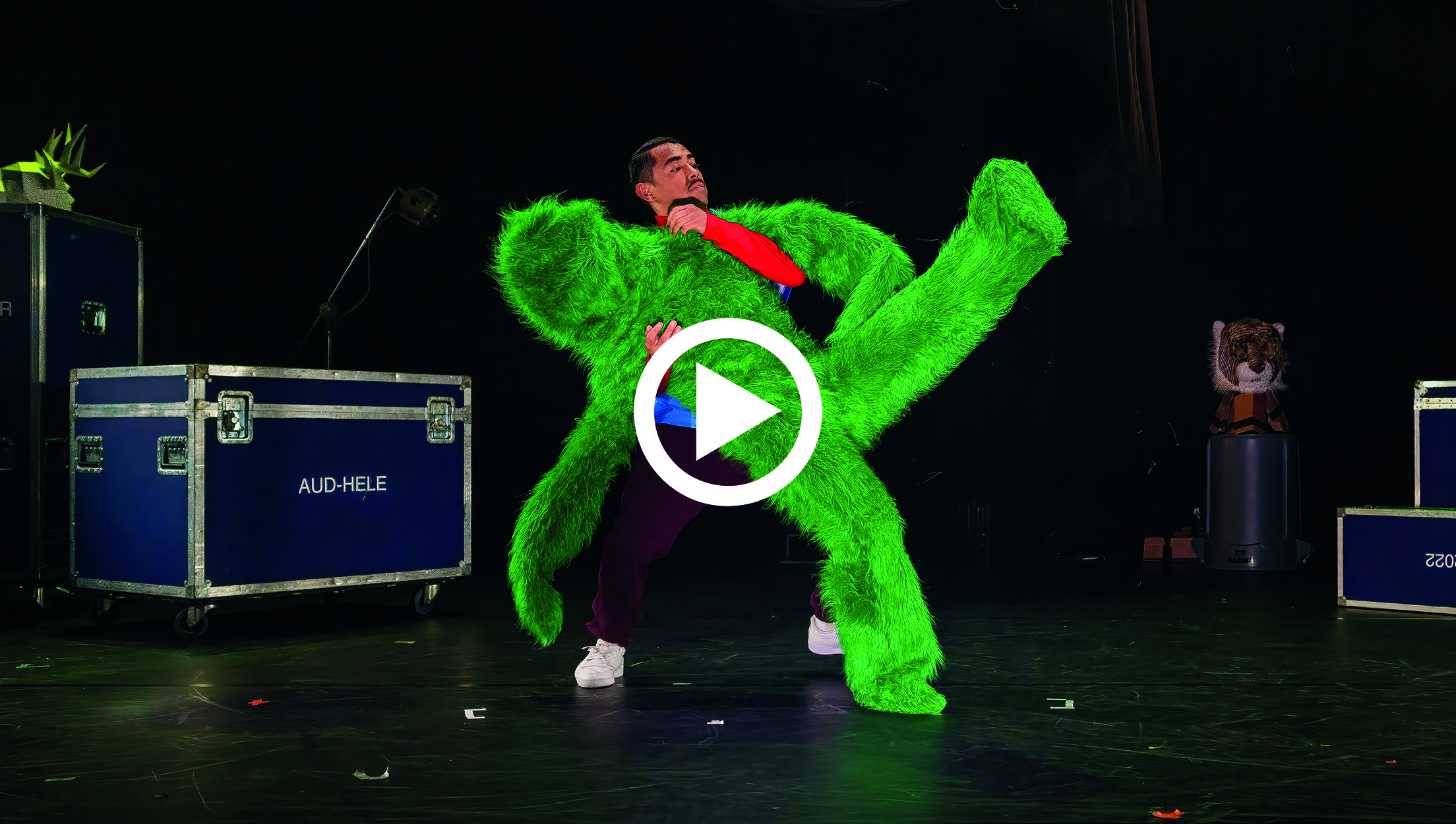 30s de GLITCH audiodécrit